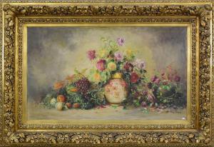 TILMAN Mary,Nature morte aux fleurs,Rops BE 2018-01-28