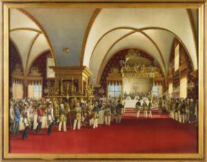 TIMM Vasili Fiedorovivh,Banquet du couronnement de l'empereur Alexandre II,Coutau-Begarie 2022-12-20