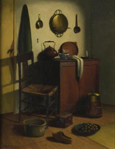 TIMMERS Adriaan 1886-1952,A kitchen interior,Bonhams GB 2012-08-26