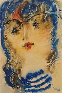 Timofeevich ZVEREV Anatole 1931-1986,Young beauty,Sotheby's GB 2007-05-31