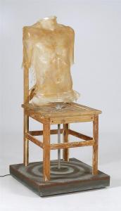 TINDALL DANA,In the form of painted chairs with resin cast torsos,Eldred's US 2014-11-05