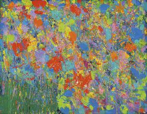 TING Walasse 1929-2010,HUNDRED FLOWERS GARDEN,1967,Sotheby's GB 2016-04-04