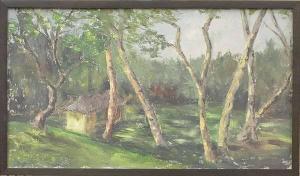 TINGLE Minnie 1874-1926,House in the Woods,Clars Auction Gallery US 2007-12-02