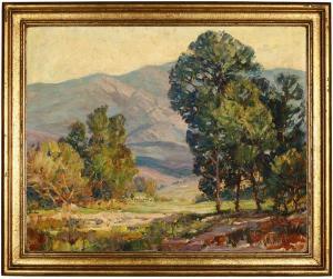 TINGLE Minnie 1874-1926,landscape,1874,John Moran Auctioneers US 2009-03-17