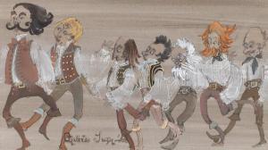 TINGUEY CYNTHIA,La farandole new-hipie,1968,Millon & Associés FR 2012-06-16