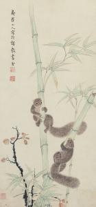 TINGXI JIANG 1669-1732,CAMELLIA, GARDENIA AND TIGER LILY,Sotheby's GB 2018-03-22