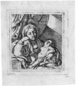 TINTI Lorenzo 1626-1672,Die Madonna mit dem schlafenden J,Galerie Bassenge DE 2007-11-29