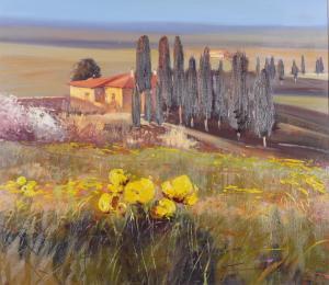 TINUCCI Bruno 1947,Italian landscape,Bellmans Fine Art Auctioneers GB 2024-01-15