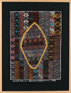 TIPUNGWUTI Dianne 1961,Yarmpatukini (pearl shell),1996,Artprecium FR 2014-01-16