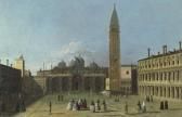 TIRONI Francesco 1745-1797,Markusplatz.,1779,Galerie Koller CH 2006-09-18