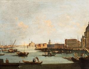 TIRONI Francesco,Veduta del bacino di San Marco con San Giorgio Mag,Bertolami Fine Arts 2024-04-18