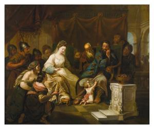 TISCHBEIN Johann Anton 1720-1784,MOSES' TRIAL BY FIRE,Sotheby's GB 2020-06-11