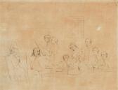 TISCHBEIN Johann Heinrich Wil. 1751-1829,Die Familie des Hospitalbäckers zu K,1814,Palais Dorotheum 2023-10-04