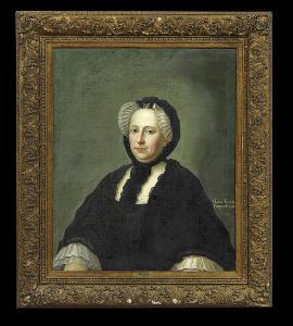 TISCHBEIN Johann Heinrich Wil. 1751-1829,Maria Theresa in Mourning,New Orleans Auction US 2014-07-26