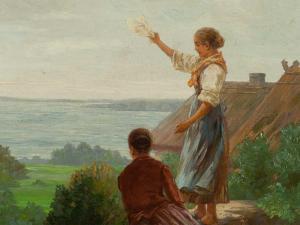 TISCHLER Hermann 1866,The Homecoming,Auctionata DE 2013-08-30