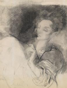 TISCHLER Victor 1890-1955,A woman reading,Palais Dorotheum AT 2015-02-24