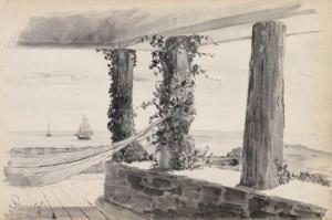 TITCOMB Mary Bradish 1858-1927,Two sketchbooks,1892,Swann Galleries US 2012-11-15