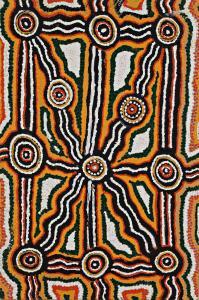 Tjakamarra Johnny Cotchilli 1940-2004,Dreamtime Story,1995,Artprecium FR 2017-09-18