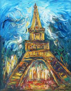 TJUI Maria 1934-2017,Menara Eiffel (Eiffel Tower),Sidharta ID 2022-05-28