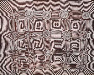 TJUNGURRAYI Fred Ward,Untitled (designs associated with the site of Kurr,1989,Bonhams 2020-11-25