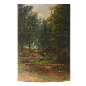 TKATCHENKO Michail Stepanovich 1860-1919,Forest Landscape,Shapiro Auctions US 2023-10-21