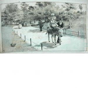 TOBIN George Timothy 1864-1956,A Ride Through the Park,William Doyle US 2012-07-19