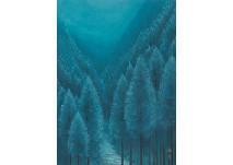 TODA Sanken,Cedar trees in north mountain,Mainichi Auction JP 2020-01-17