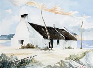 TODD Guy 1925-2003,A whitewashed cottage by the sea,Bonhams GB 2011-10-25