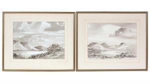 TODD Guy 1925-2003,Cape Mountains South Africa,Anderson & Garland GB 2023-01-12