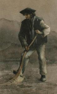 TODD K.S 1800-1900,Skye Peasant with Casschrom,Bonhams GB 2011-02-02