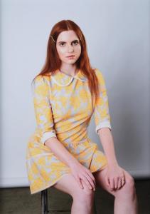 TODD Yvonne 1973,Yellow Dress,2021,Webb's NZ 2023-02-19