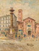 TODESCHINI Lucio 1892-1969,Milano S. Babila,Borromeo Studio d'Arte IT 2022-01-14