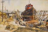 TODHUNTER Francis Augustus 1884-1963,San Francisco boatyard,1936,Bonhams GB 2009-08-03