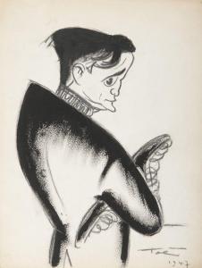 TOE,Portrait de Marcel Pagnol en habit d’’’’ académicien,1947,Damien Leclere FR 2014-06-05