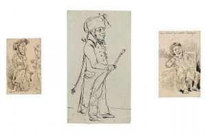 TOEPFFER Rodolphe 1799-1846,Caricatures d'hommes,Artcurial | Briest - Poulain - F. Tajan 2016-03-31