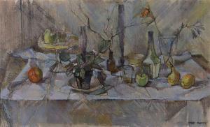 TOLANSKY Ottilie 1912-1977,Still life - a vase of flowers,Mallams GB 2015-07-08