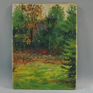 TOLFORD JOSHUA 1910-1985,Wooded Landscape,Skinner US 2014-02-12