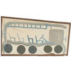 TOLLIVER Mose 1920-2006,14 Year Jim Bus,1973,Rago Arts and Auction Center US 2018-12-01