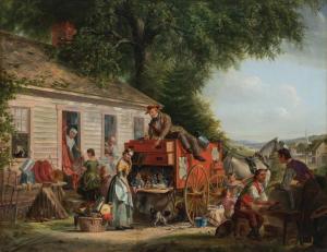 TOLMAN CARLTON WILLIAM 1816-1888,The Yankee Peddler,1851,Shannon's US 2017-10-26