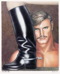 TOM OF FINLAND 1920-1991,A Man and His Boot,1982,Swann Galleries US 2023-08-17