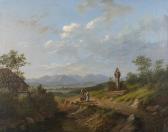 TOMA Matthias Rudolf 1792-1869,Paysage autrichien,1865,Dogny Auction CH 2015-10-06
