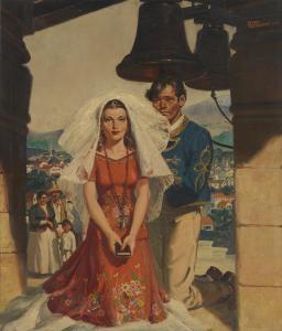 TOMASO Rico 1898-1985,Traditional Spanish Wedding,1940,Swann Galleries US 2019-12-10