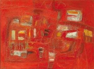 TOMINAGA KENICHI 1937,Map of Nowhere (Red),1991,Fernando Duran ES 2012-05-08