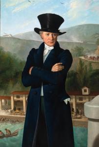 TOMINZ Giuseppe,Portrait of shipping Agent Paolo Preinitsch (Roseg,1835,Palais Dorotheum 2022-11-08