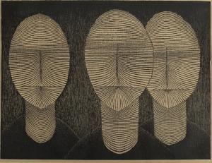 TOMIO Kinoshita 1923-2014,Heads,Barridoff Auctions US 2019-10-19