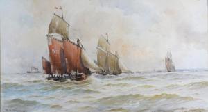 TOMKIN William Stephen 1861-1940,Wind Against Tide,Jacobs & Hunt GB 2022-01-28