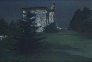 TOMMASI Adolfo 1851-1933,Notturno,Galleria Pananti Casa d'Aste IT 2024-02-16