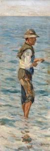 TOMMASI Angiolo 1858-1923,Pescatore,Galleria Pananti Casa d'Aste IT 2023-12-14