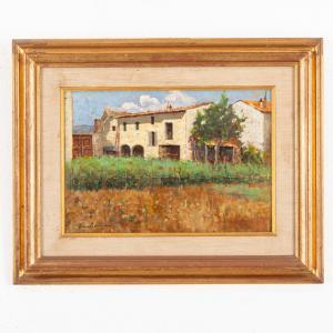 Tommasi Gino 1880-1942,Casolare nella campagna toscana,Wannenes Art Auctions IT 2024-02-06