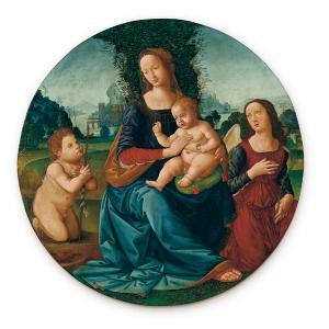 TOMMASO 1400-1500,Madonna col Bambino, san Giovannino e l'arcangelo Gabriele,San Marco IT 2009-09-27